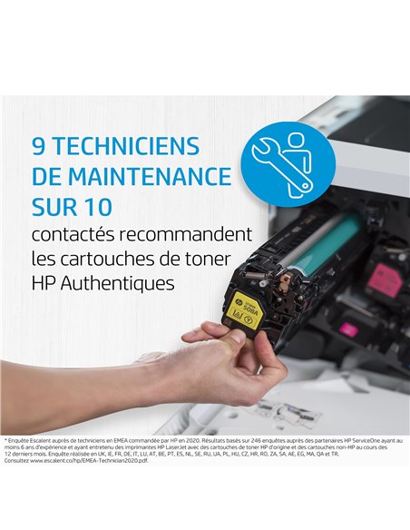 HP Cartouche de toner noir d'origine LaserJet 130A