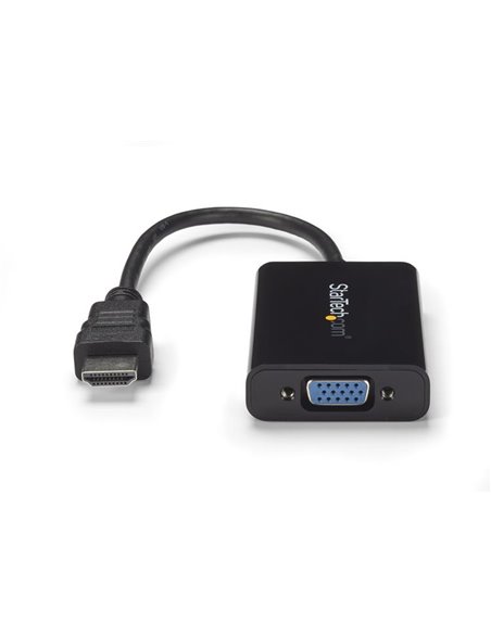 StarTech.com Câble adaptateur / Convertisseur HDMI vers VGA avec audio - Mâle / Femelle - Noir