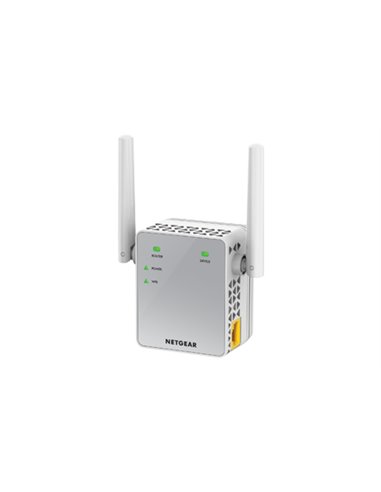 Plc Wifi Repetidor WiFi Netgear EX3700 Blanco Amplía Cobertura Hasta 90  M² AC750 Puerto Ethernet Wifi Extender