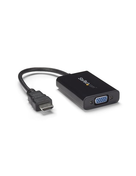 StarTech.com Câble adaptateur / Convertisseur HDMI vers VGA avec audio - Mâle / Femelle - Noir