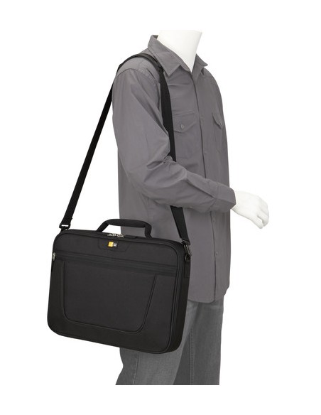 Case Logic VNCI-215 Black sacoche d'ordinateurs portables 39,6 cm (15.6") Sac Messenger Noir
