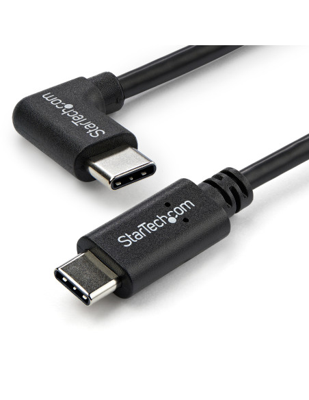 StarTech.com Câble USB-C coudé à angle droit de 1 m - M/M - USB 2.0