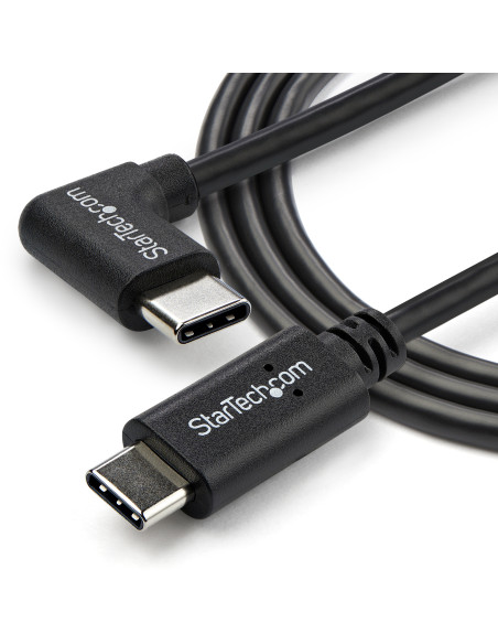 StarTech.com Câble USB-C coudé à angle droit de 1 m - M/M - USB 2.0