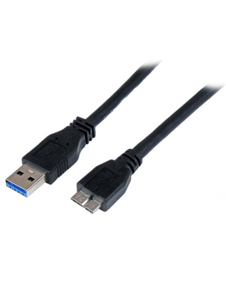 StarTech.com Câble Certifié USB 3.0 A vers Micro B 1 m - M/M - Câble Micro USB 3.0 SuperSpeed