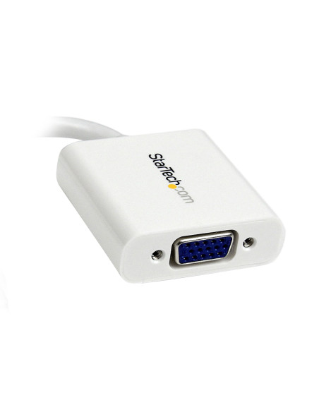 StarTech.com Adaptateur / Convertisseur vidéo Mini DisplayPort vers VGA - M/F - 1920x1200 - Blanc