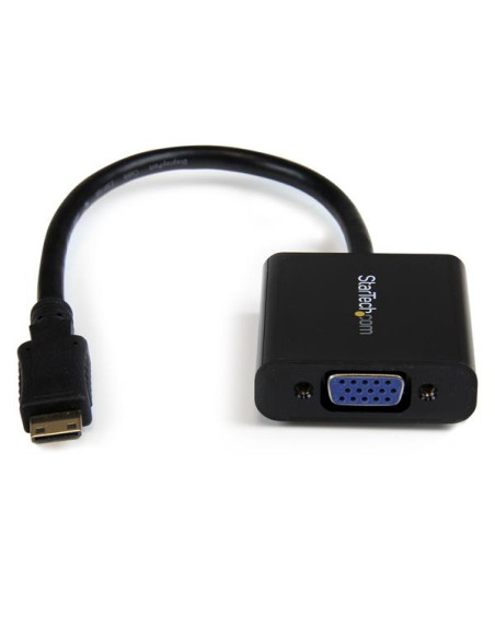 StarTech.com Adaptateur convertisseur Mini HDMI vers VGA pour caméra numérique à images fixes ou vidéo - 1920 x 1080