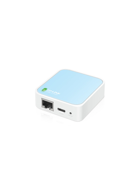 TP-Link TL-WR802N routeur sans fil Fast Ethernet Monobande (2,4 GHz) Bleu, Blanc