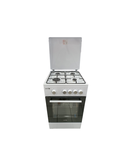 CUISINIERE TOUT GAZ 50X50 BLANCHE