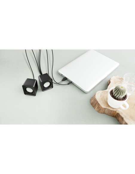 Trust Leto haut-parleur Noir Avec fil 6 W