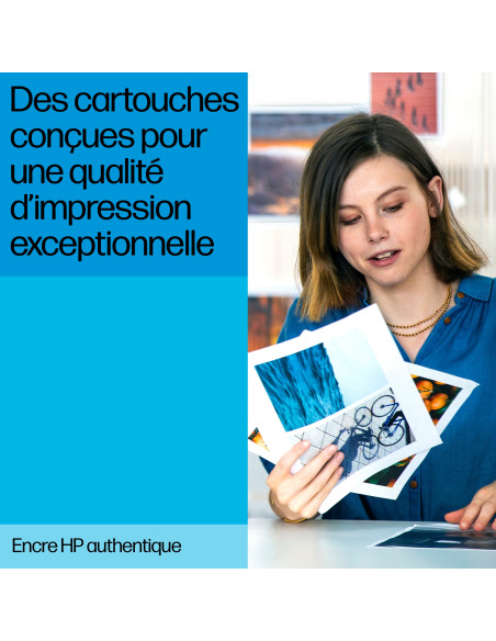 HP 62 cartouche d'encre noire authentique