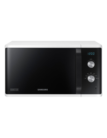 Samsung MS23K3614AW Comptoir Micro-onde simple 23 L 800 W Noir, Blanc