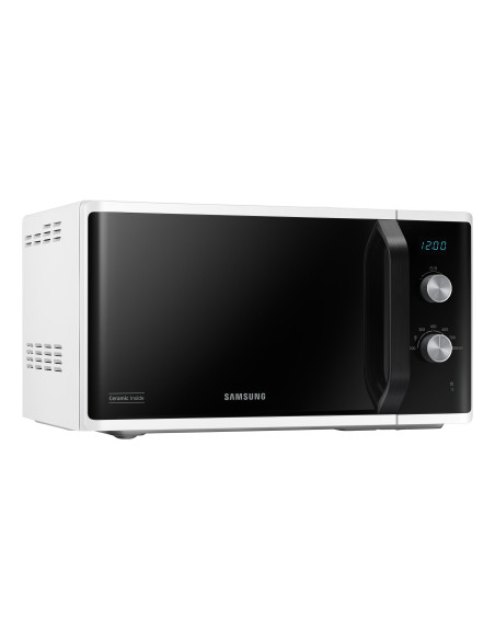 Samsung MS23K3614AW Comptoir Micro-onde simple 23 L 800 W Noir, Blanc