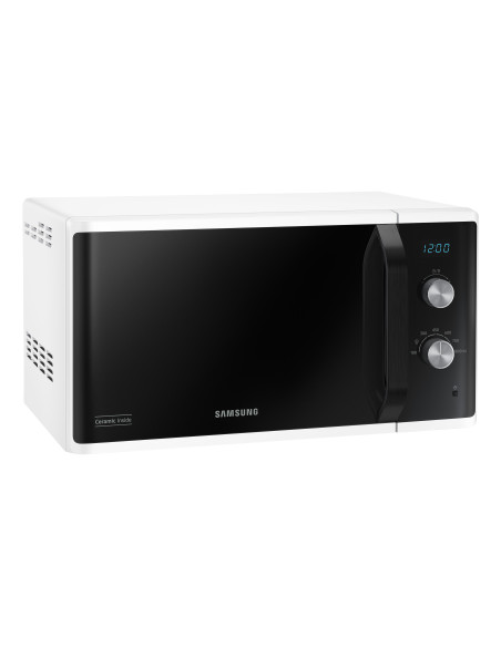 Samsung MS23K3614AW Comptoir Micro-onde simple 23 L 800 W Noir, Blanc