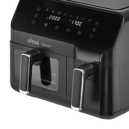 Friteuse Air Fryer double cuve 9L