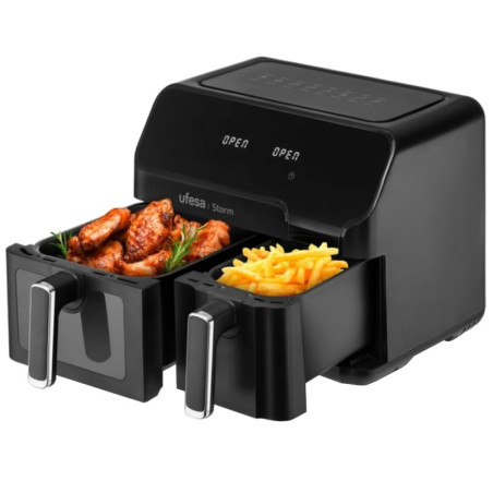 Friteuse Air Fryer double cuve 9L