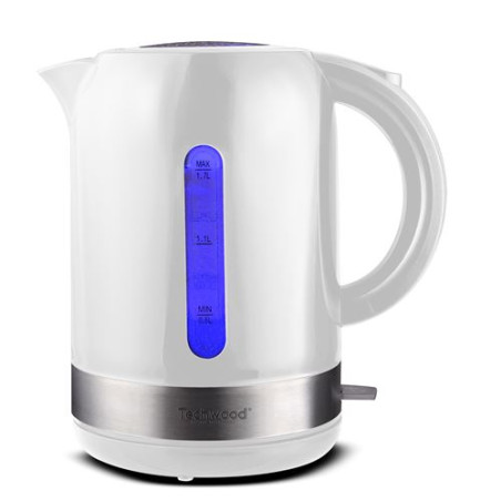 BOUILLOIRE S FIL 1 7L BLANCHE INOX