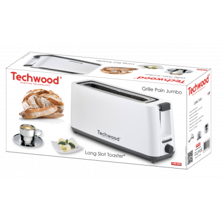 GRILLE PAIN JUMBO 750-900W BLANC