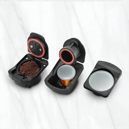 CAFETIERE MULTI-DOSETTE COMPATIBLE NESPRESSO - DOLCE GUSTO 1400W