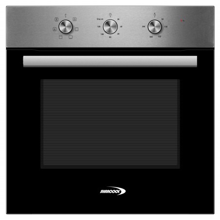 FOUR ENCASTRABLE SHARCOOL INOX 6 FONCTION AVEC CHALEUR TOURNANTE