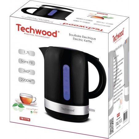 BOUILLOIRE 1 7L NOIRE