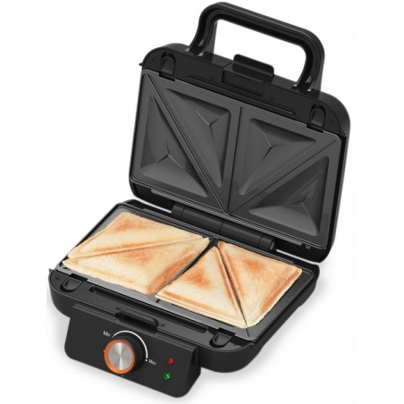 GAUFFRE-CROQUE -GRILL PLAQUE INTERCHANGEABLE 1000W