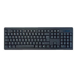 CLAVIER SANS FIL AZERTY - NOIR