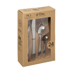 MENAGERE INOX 24P D ORO 2