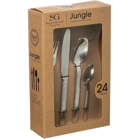 MENAGERE INOX 24P JUNGLE
