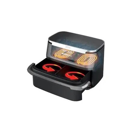 AIR FRYER NINJA FLEXDRAWER DUAL ZONE  2470W 10,4I 7PROG