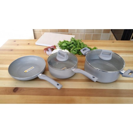 BATTERIE DE CUISINE 5 PCS EN GREBLON