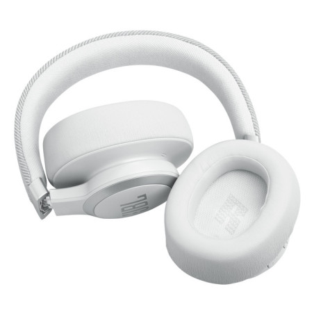 JBL Live 770NC Casque Sans fil Arceau Appels/Musique Bluetooth Blanc