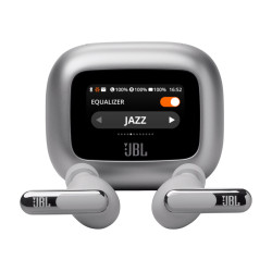 JBL Live Beam 3 Casque Sans fil Ecouteurs Appels/Musique/Sport/Au quotidien Bluetooth Argent 2