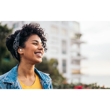 JBL Wave Buds 2 Casque True Wireless Stereo (TWS) Ecouteurs Appels/Musique Bluetooth Blanc