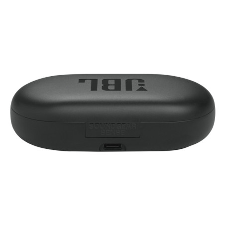 JBL Soundgear Sense Casque True Wireless Stereo (TWS) Crochets auriculaires Appels/Musique USB Type-C Bluetooth Noir