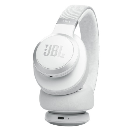 JBL Live 770NC Casque Sans fil Arceau Appels/Musique Bluetooth Blanc