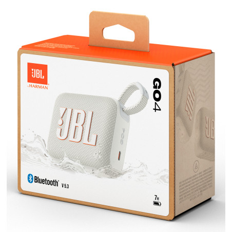 JBL Go 4 Enceinte portable mono Blanc 4,2 W