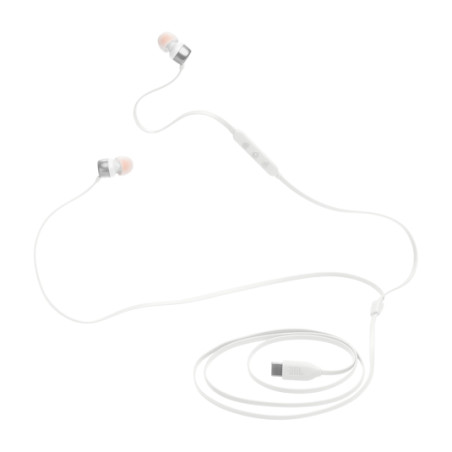 JBL Tune 310C Casque Avec fil Ecouteurs Appels/Musique USB Type-C Blanc