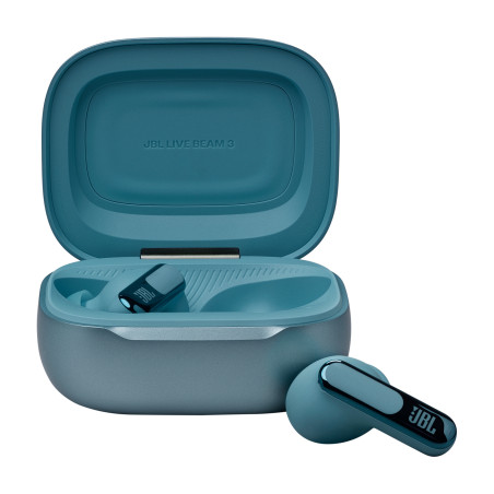 JBL Live Beam 3 Casque Sans fil Ecouteurs Appels/Musique/Sport/Au quotidien Bluetooth Bleu