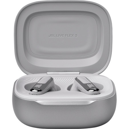 JBL Live Flex 3 Casque Sans fil Ecouteurs Appels/Musique/Sport/Au quotidien Bluetooth Argent