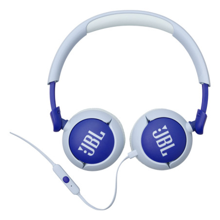 JBL Junior 320 Casque Avec fil Arceau Appels/Musique Bleu
