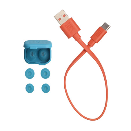 JBL Tune Flex 2 Casque True Wireless Stereo (TWS) Ecouteurs Appels/Musique Bluetooth Turquoise