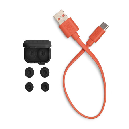 JBL Tune Flex 2 Ghost Edition Casque True Wireless Stereo (TWS) Ecouteurs Appels/Musique Bluetooth Noir