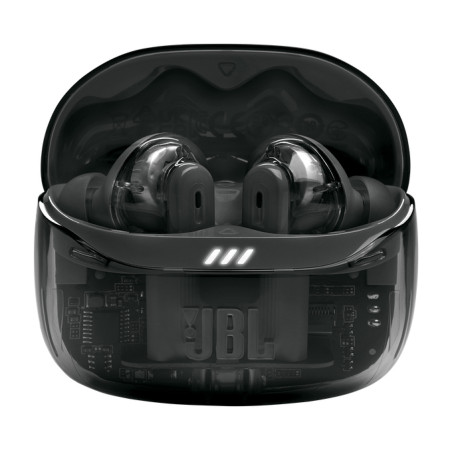 JBL Tune Beam 2 Ghost Edition Casque Sans fil Ecouteurs Musique/Quotidien Bluetooth Noir