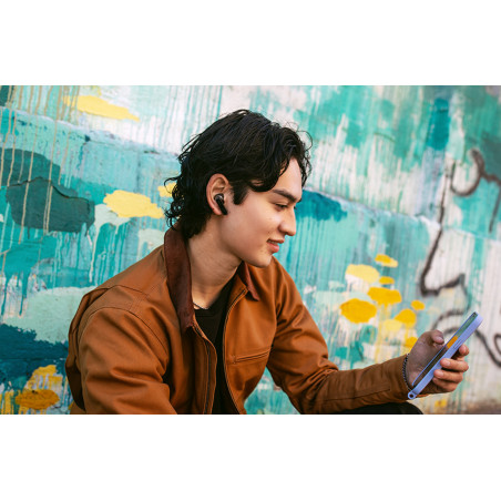 JBL Tune Beam 2 Ghost Edition Casque Sans fil Ecouteurs Musique/Quotidien Bluetooth Noir