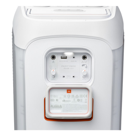 JBL PartyBox Club 120 Orateur du parti Blanc 160 W