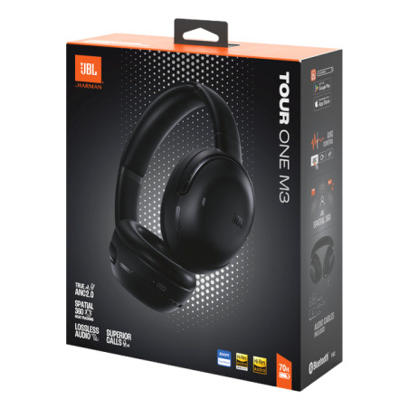 JBL Tour One M3 Casque Avec fil &sans fil Arceau Appels/Musique USB Type-C Bluetooth Noir