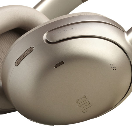 JBL Tour One M3 Casque Avec fil &sans fil Arceau Appels/Musique USB Type-C Bluetooth Couleur latte