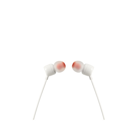 JBL Tune 110 Casque Avec fil Ecouteurs Musique Blanc