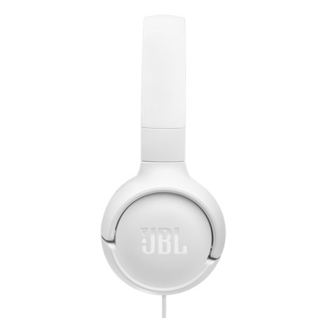 JBL Tune 520C USB-C Casques Avec fil Arceau Appels/Musique USB Type-C Blanc