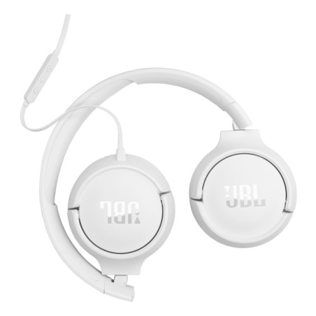 JBL Tune 520C USB-C Casques Avec fil Arceau Appels/Musique USB Type-C Blanc
